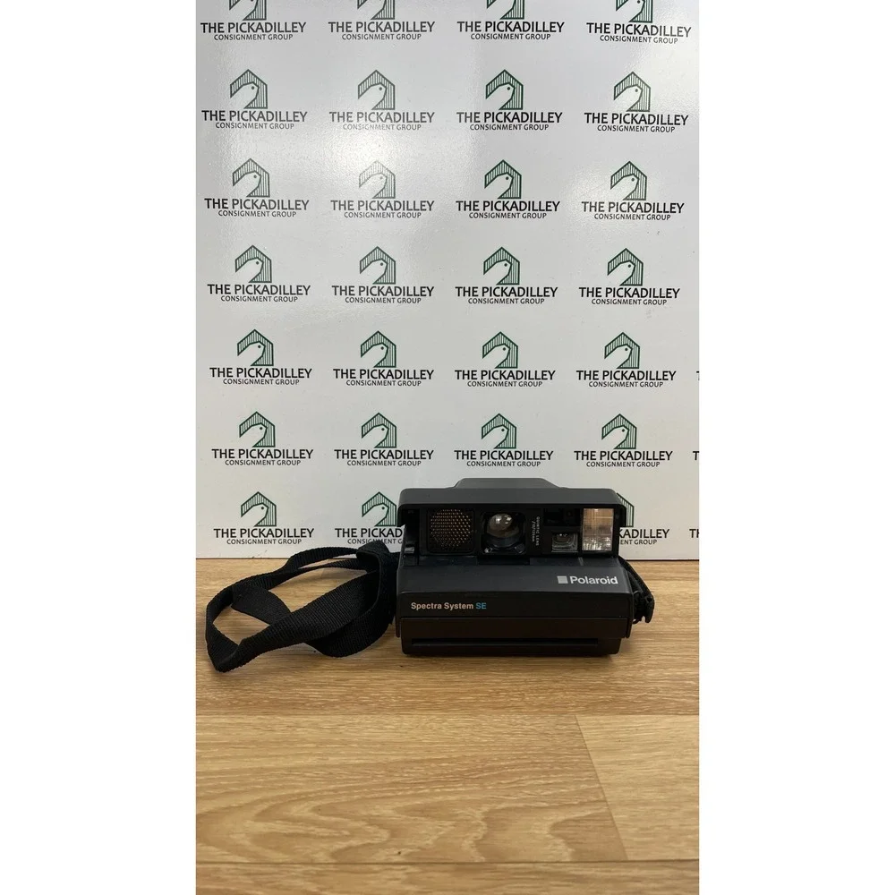 Polaroid Spectra System SE Instant Film Camera Black Quintic Lens f10/125mm